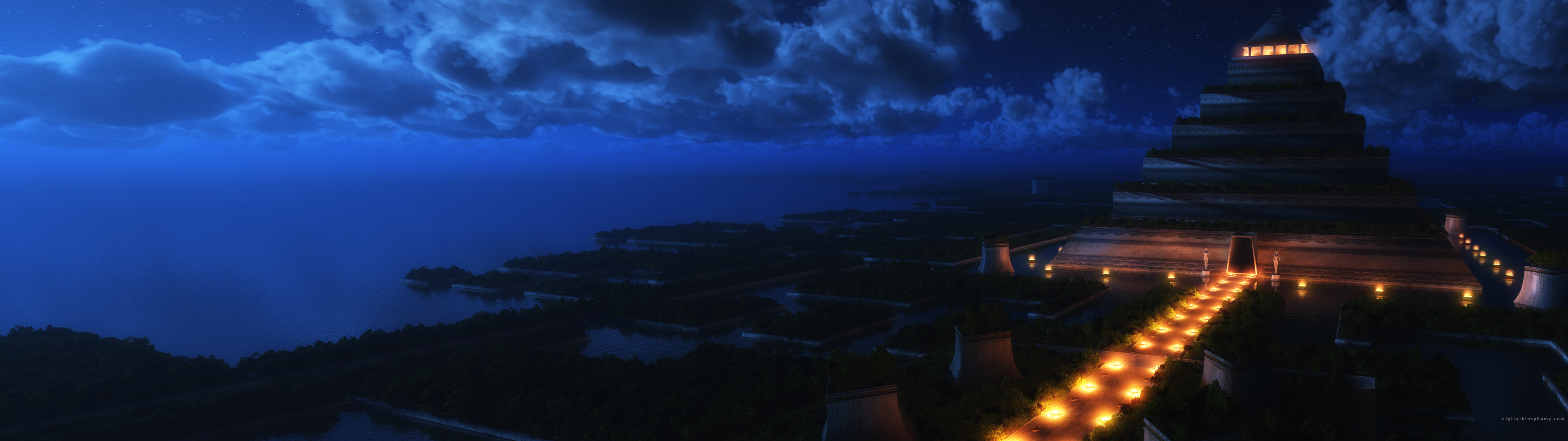 Dual Screen wallpaper for desktop