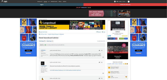 Screenshot 2025-01-17 at 09-19-50 Need Soundcard advice - Computer Setup and System Configuration Forum - KVR Audio