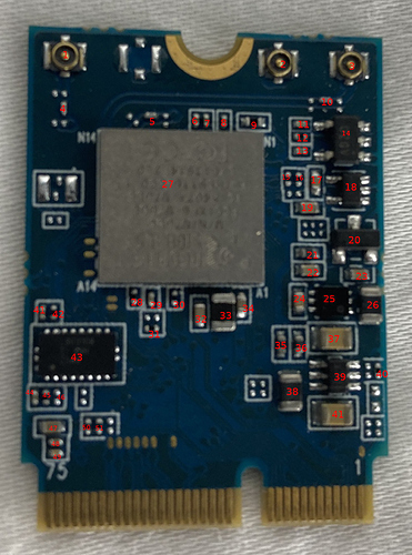 Front RS9116 M.2 card