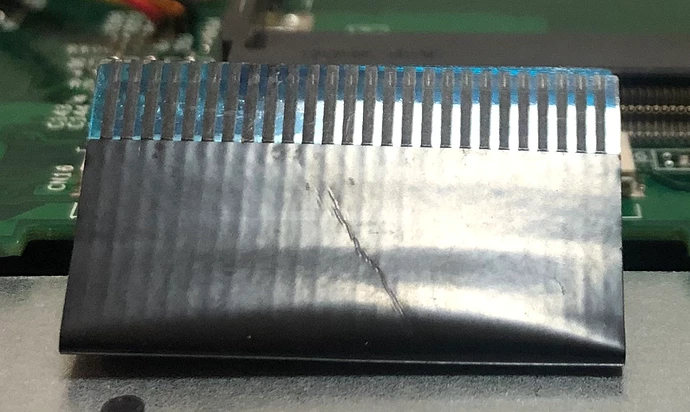 L14 keyboard ribbon cable crease