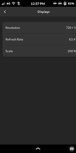 Settings Display Scaling Bug