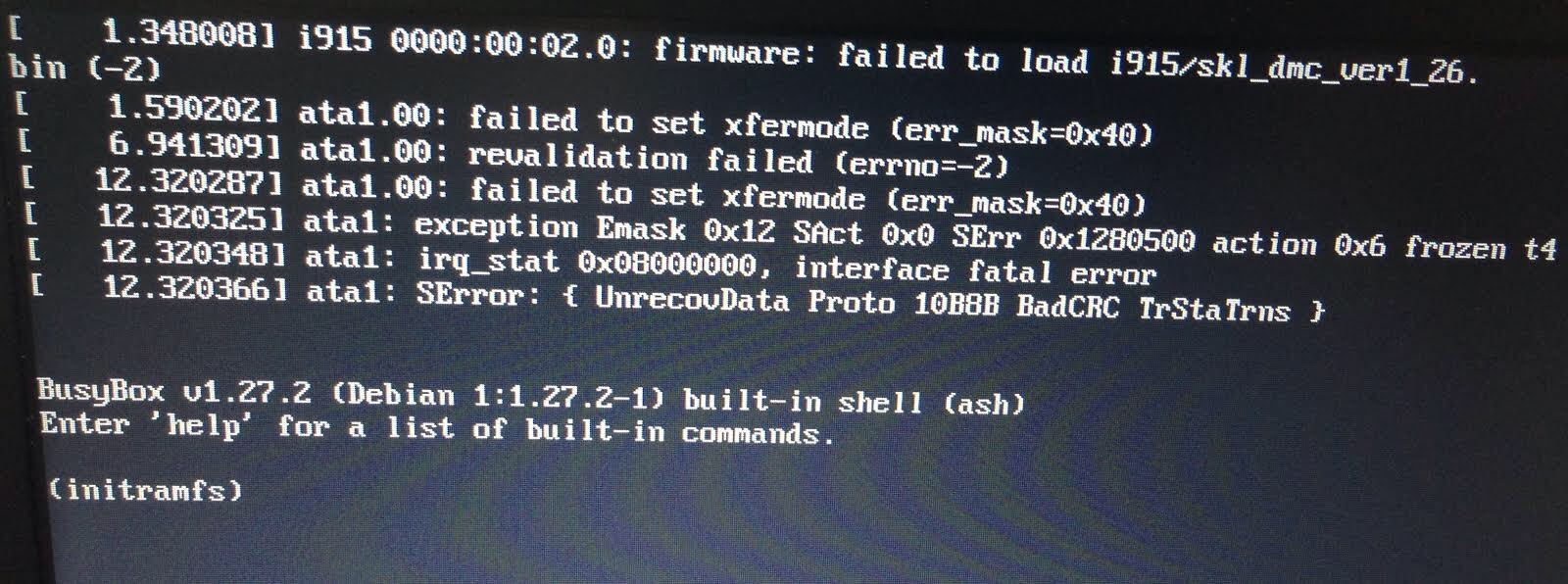 Firmware failed. BUSYBOX V1.30.1. Контейнер BUSYBOX. BUSYBOX V1.30.1 built-in Shell Ash. BUSYBOX V 1.22.1 Ubuntu 1 1.22.0-15ubuntu1 built-in Shell Ash.