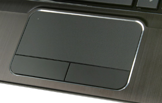 touchpad with hardware buttons
